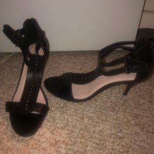 Black heels